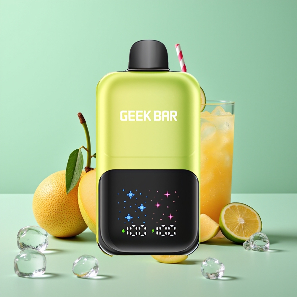 GEEK BAR 2GO 50000 Puffs 20ml dvigubas bakas Meksikietiškas mangų ledas