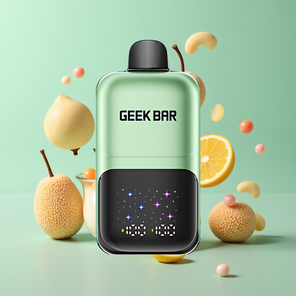 GEEK BAR 2GO 50000 Puffs Dual Tank 20ml Sūrių Saldainiai & Vaisiai
