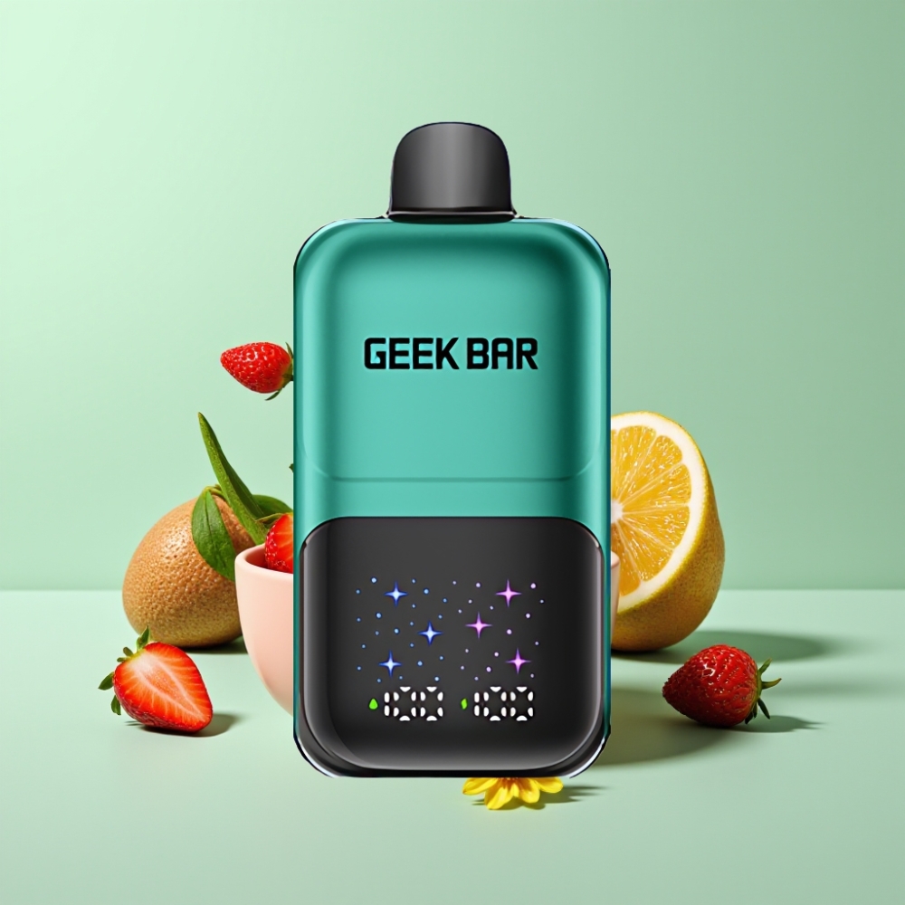 GEEK BAR 2GO Serija 50000 Puffs Braškė & Kiwis 20ml 5% Nikotino MTL