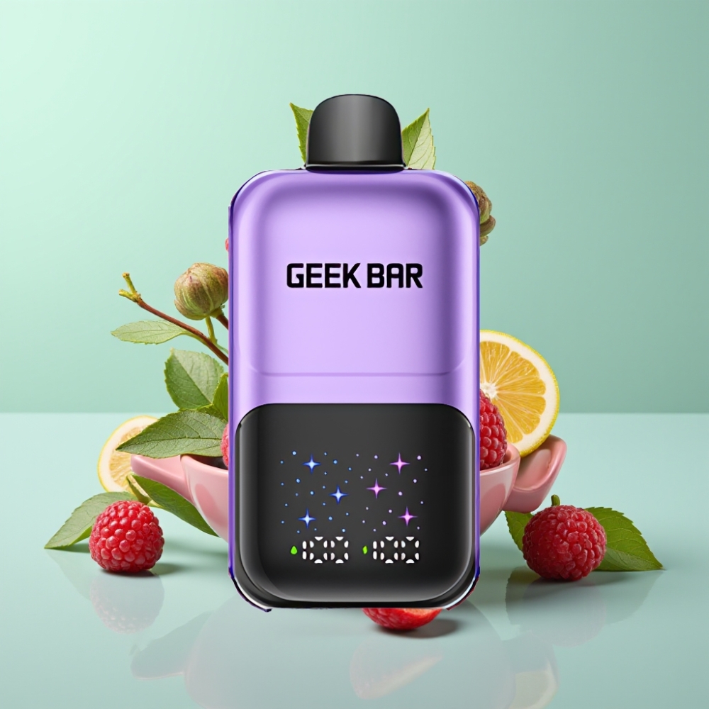 GEEK BAR 2GO Serija 50000 Puffs Vynuogė & Avietė 20ml 5% Nikotino