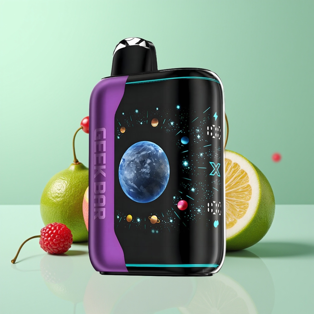 GEEK BAR Platinum Edition 25000 Pūkų, Berry Cherry Lime, 20mL, USB-Type C