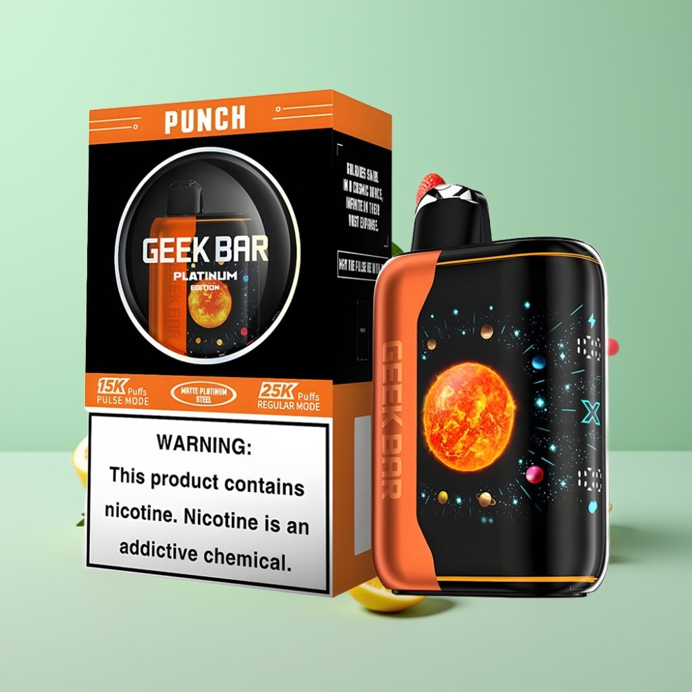 GEEK BAR Platinum Edition 25000 Punch, 20mL, 2% nikotino