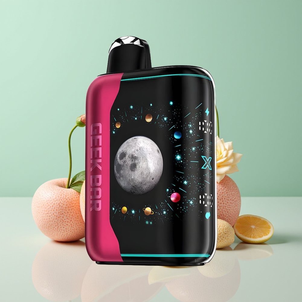 GEEK BAR Platinum Edition 25000 dūmai, 20mL skystis, 2% nikotino, Rūgštus Rožinis Dulkių