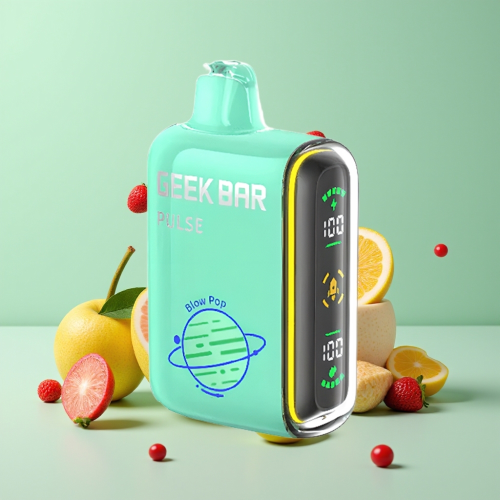 Geek Bar Pulse 15000 Pūkų, 16ML, 5% Nikotino, USB Type-C