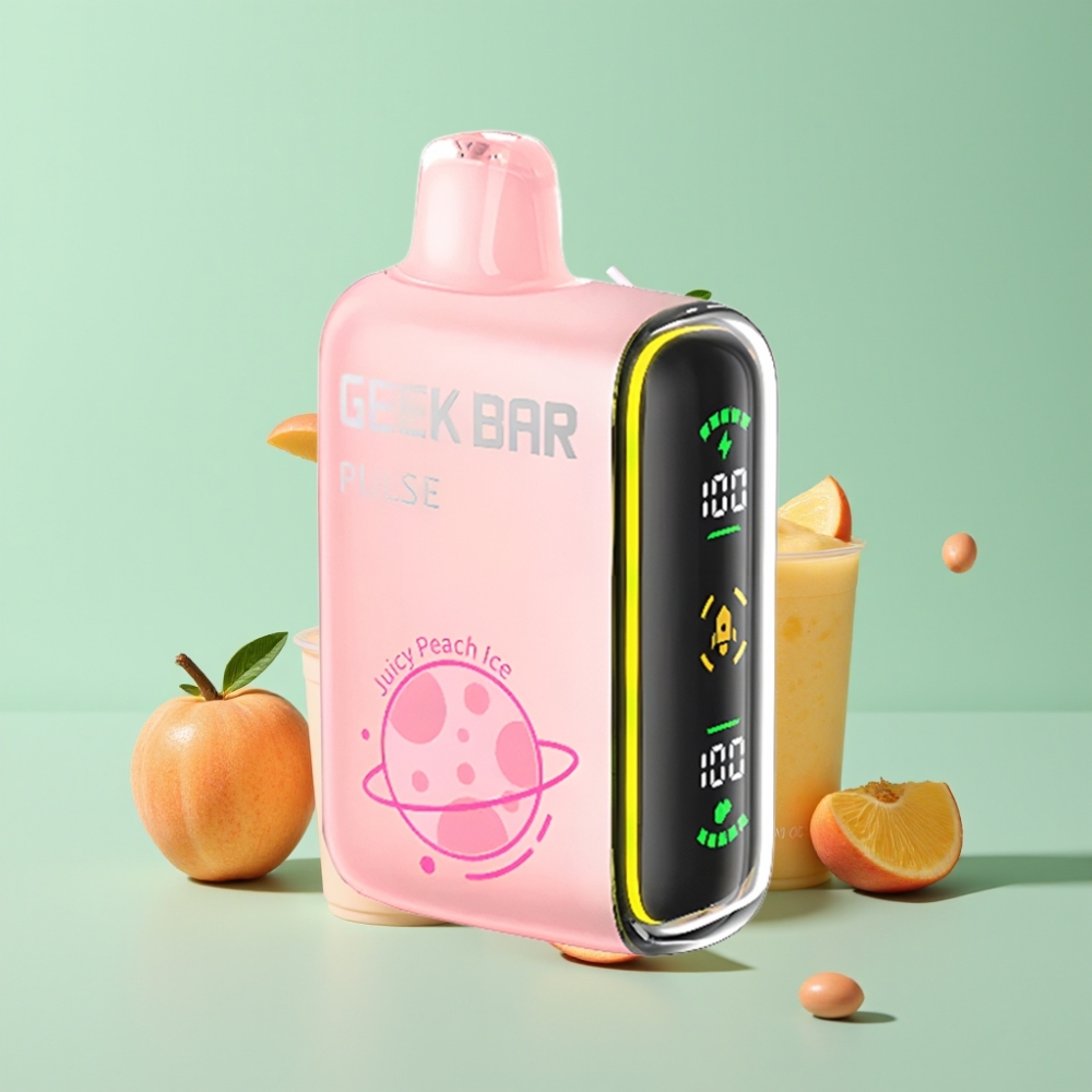 Geek Bar Pulse 15000 Pūkų, 16ML, 5% Nikotino, USB Type-C