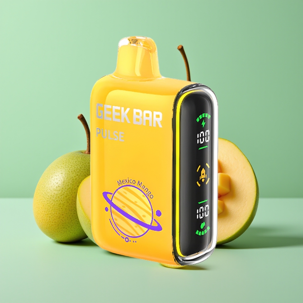 Geek Bar Pulse 15000 Pūkų, 16ML, 5% Nikotino, USB Type-C
