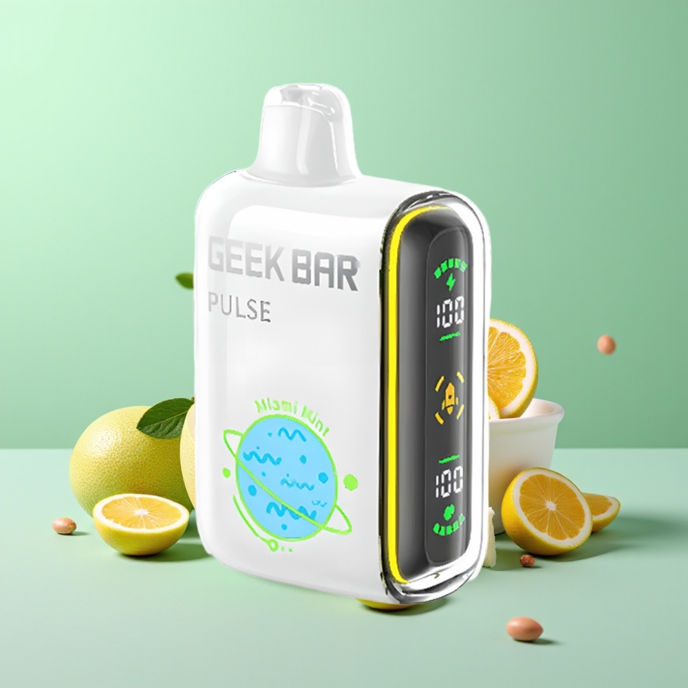 Geek Bar Pulse 15000 Pūkų, 16ML, 5% Nikotino, USB Type-C