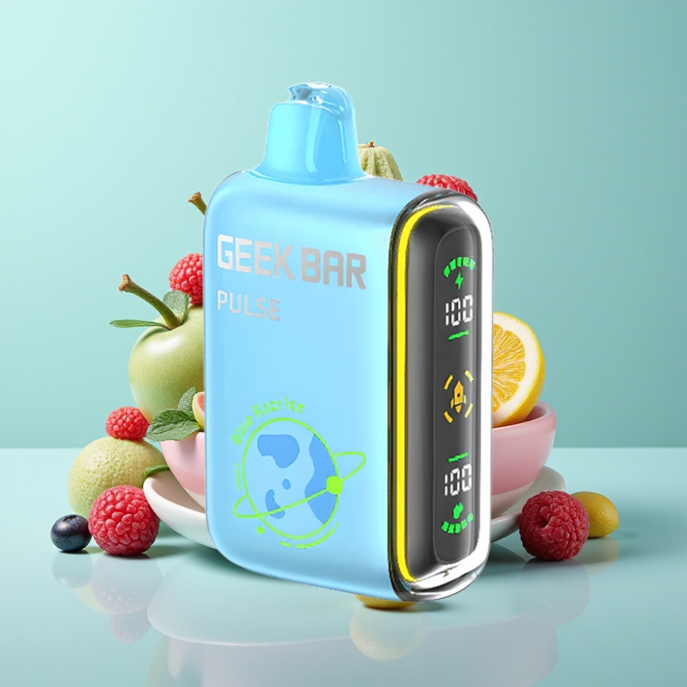 Geek Bar Pulse 15000 Pūkų, 16ML, 5% Nikotino, USB Type-C