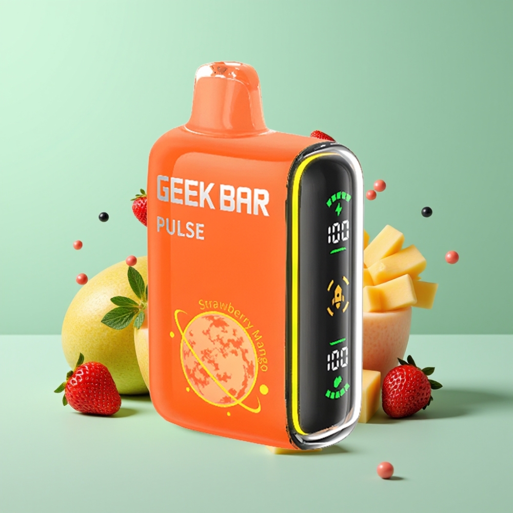 Geek Bar Pulse 15000 Pūkų, 16ML, 5% Nikotino, USB Type-C