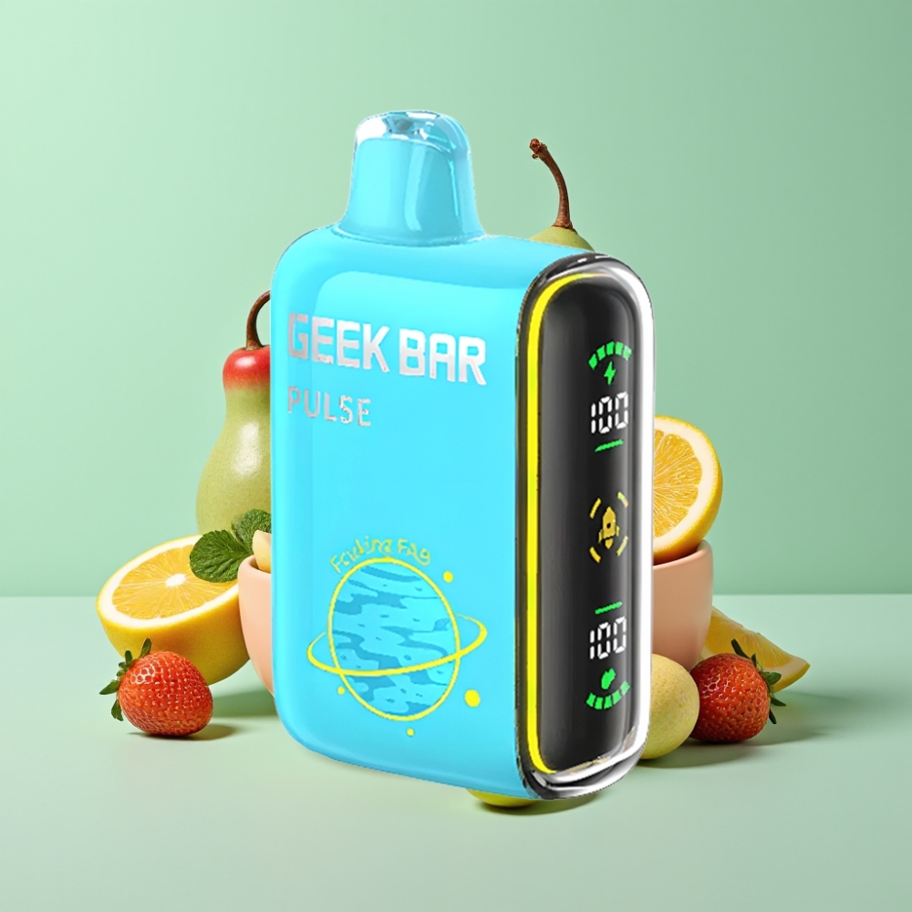 Geek Bar Pulse 15000 Pūkų, 16ML, 5% Nikotino, USB Type-C