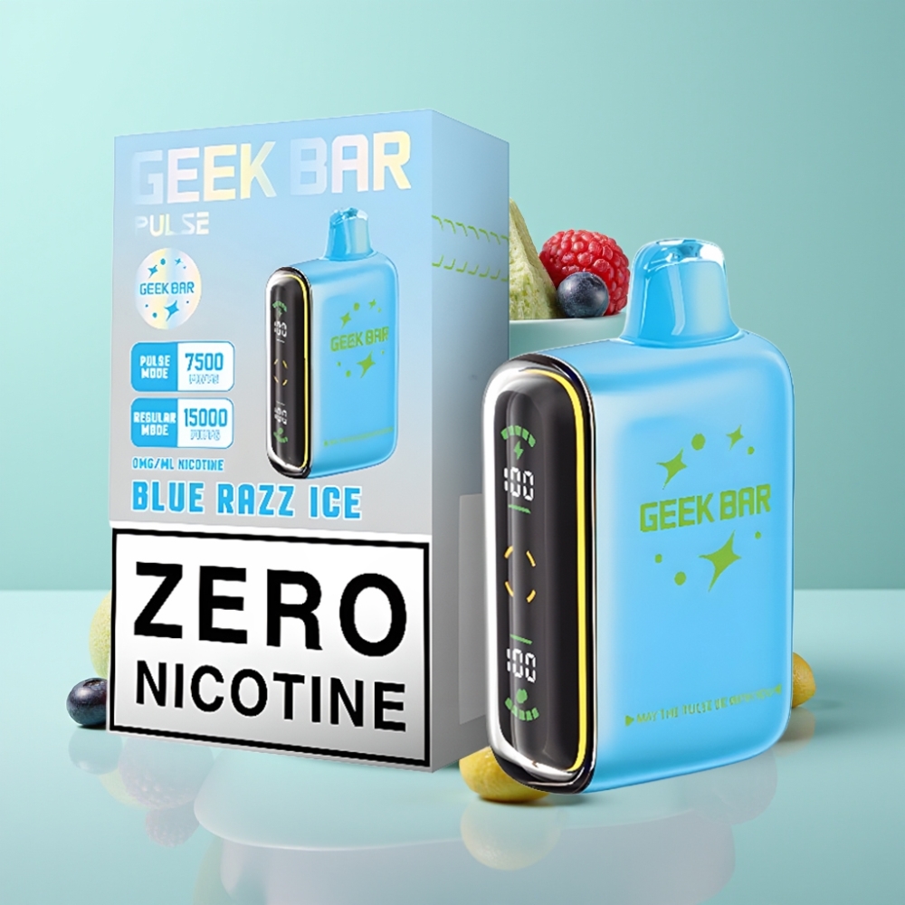 Geek Bar Pulse 15000 Puffs, 16ML, 5%, Oro srauto reguliavimas