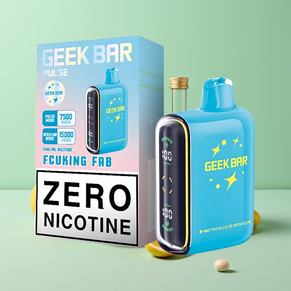 Geek Bar Pulse 15000 Puffs, 16ML, 5%, Oro srauto reguliavimas