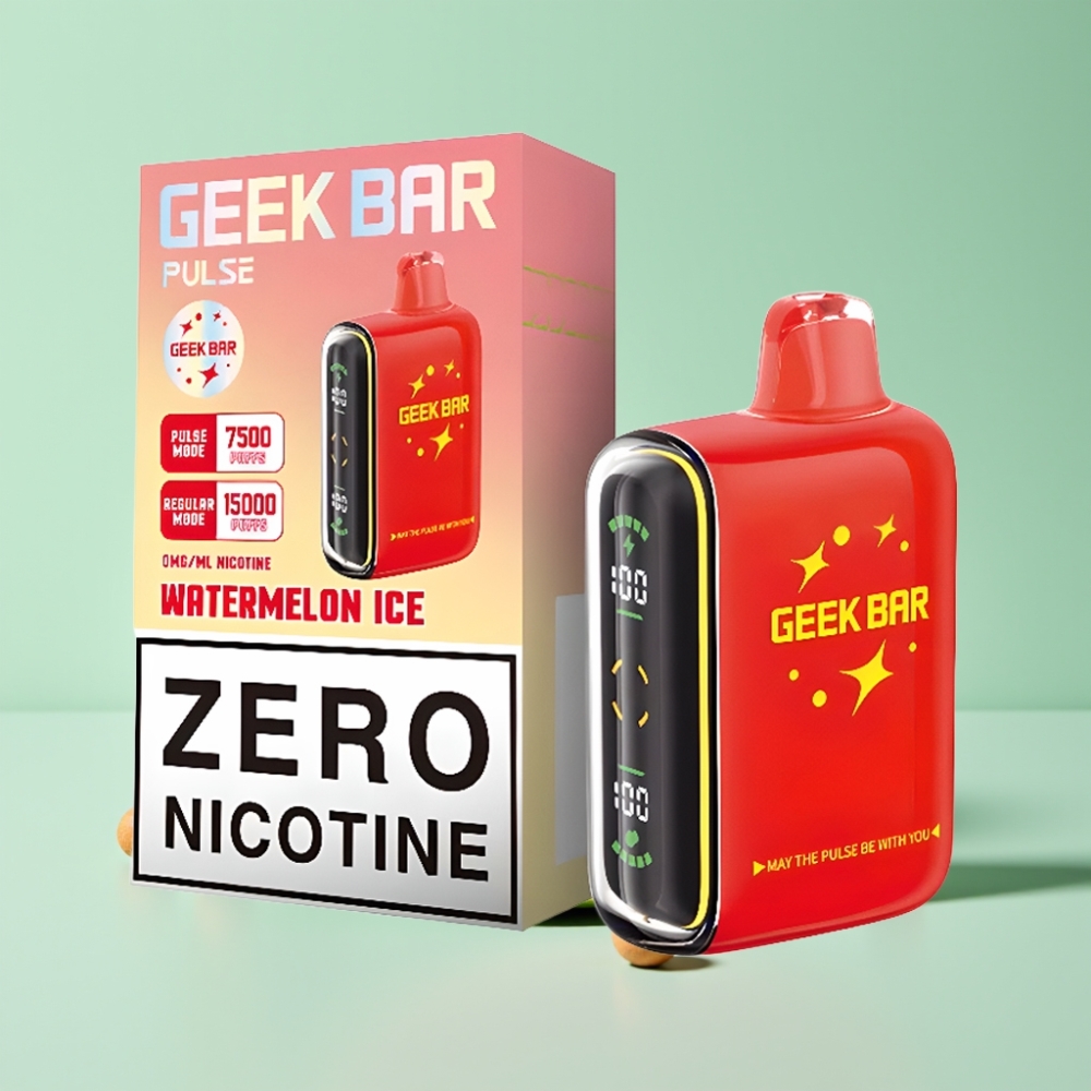 Geek Bar Pulse 15000 Puffs, 16ML, 5%, Oro srauto reguliavimas