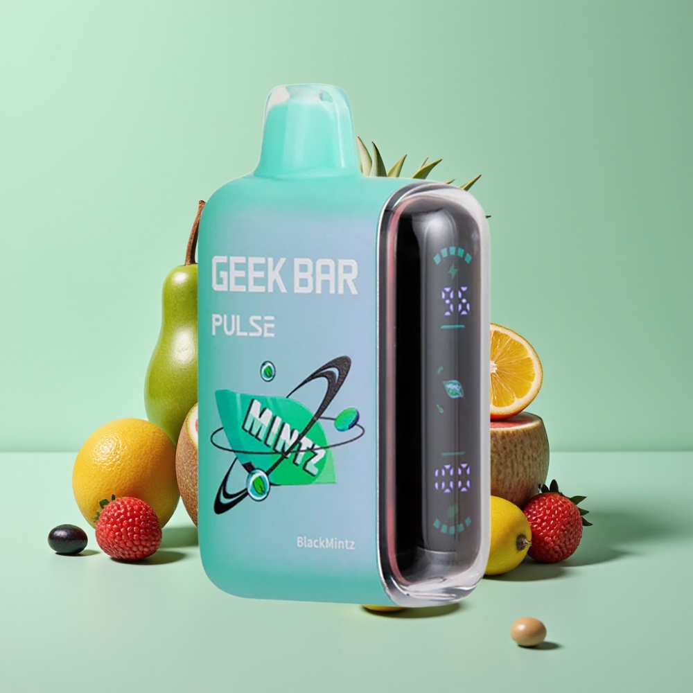 Geek Bar Pulse 15000 Puffs Mėtinė, 16ML, 5%, USB Type-C