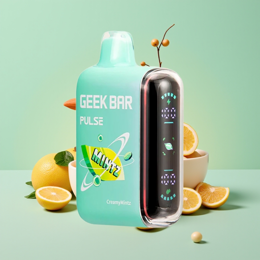 Geek Bar Pulse 15000 Puffs Mėtinė, 16ML, 5%, USB Type-C