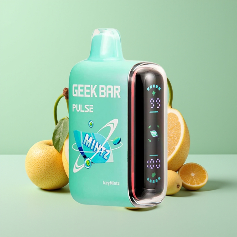 Geek Bar Pulse 15000 Puffs Mėtinė, 16ML, 5%, USB Type-C