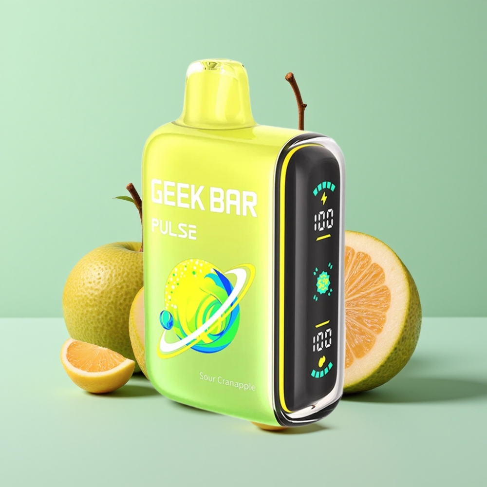 Geek Bar Pulse 15000 Puffs Sour Edition, 16ML, 5%, 650mAh