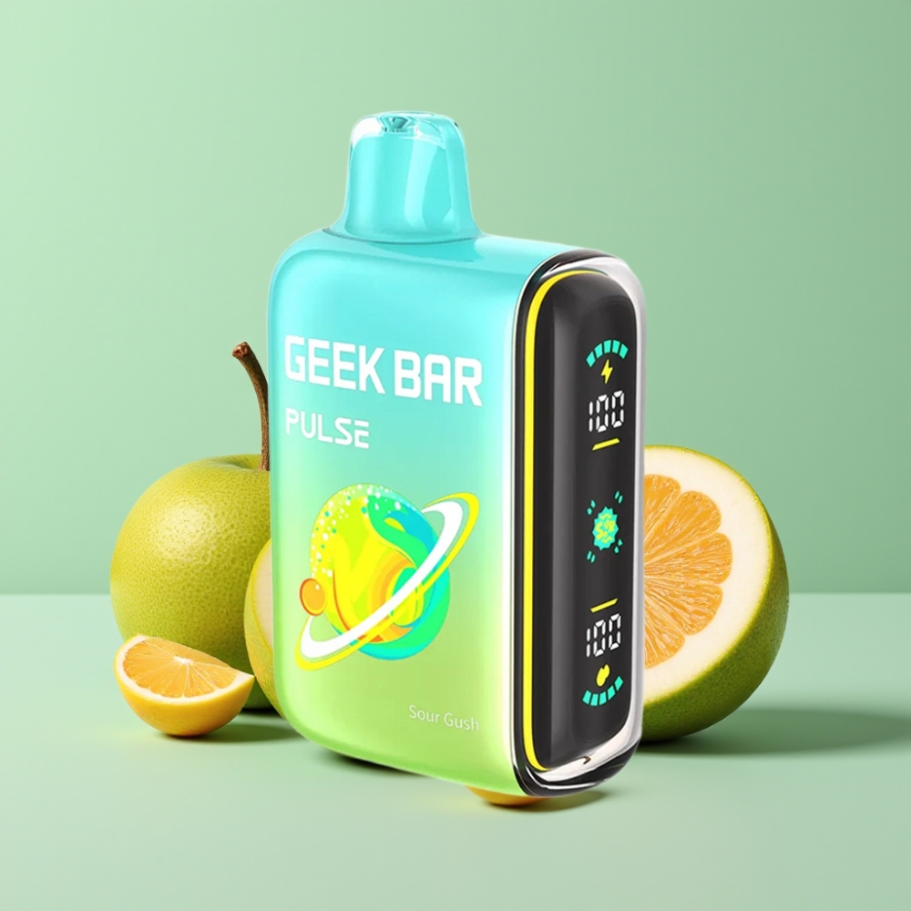 Geek Bar Pulse 15000 Puffs Sour Edition, 16ML, 5%, 650mAh