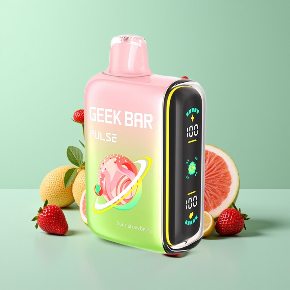 Geek Bar Pulse 15000 Puffs Sour Edition, 16ML, 5%, 650mAh