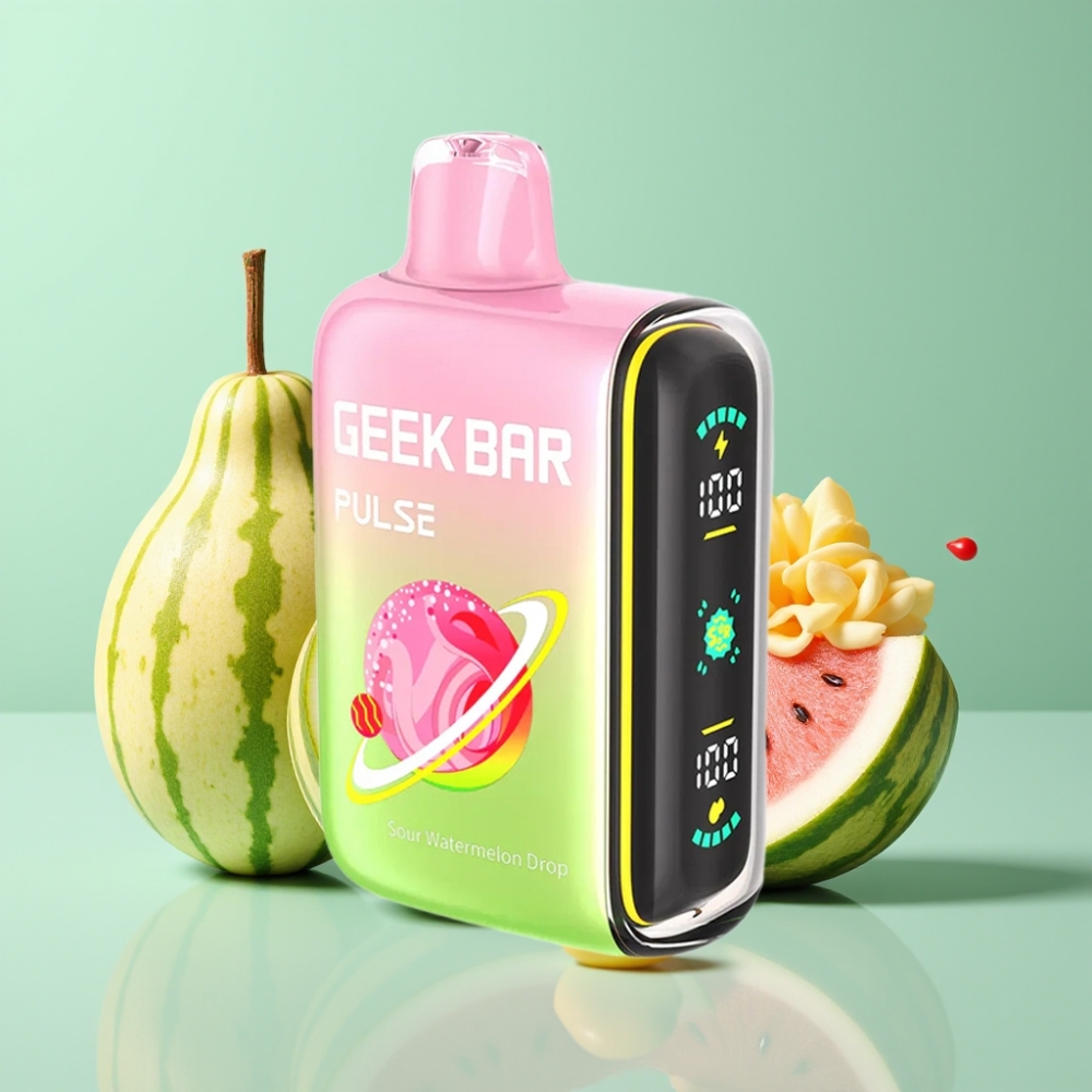 Geek Bar Pulse 15000 Puffs Sour Edition, 16ML, 5%, 650mAh