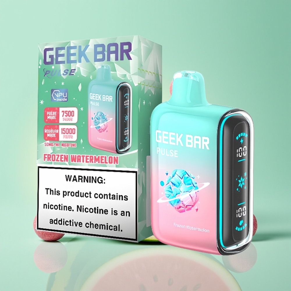Geek Bar Pulse 15000 Puffs Užšalusiųjų Serija, 16ML, 5%, USB Type-C