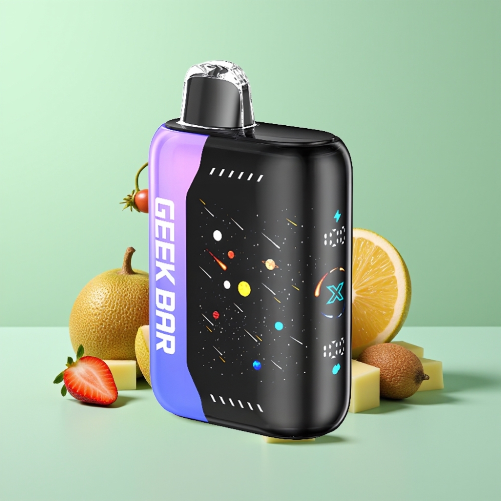 Geek Bar Pulse X 25000 Potūkiai, 18mL, USB Type-C, Dviguba Tinklelinė Apvija, Meteorų Leidimas