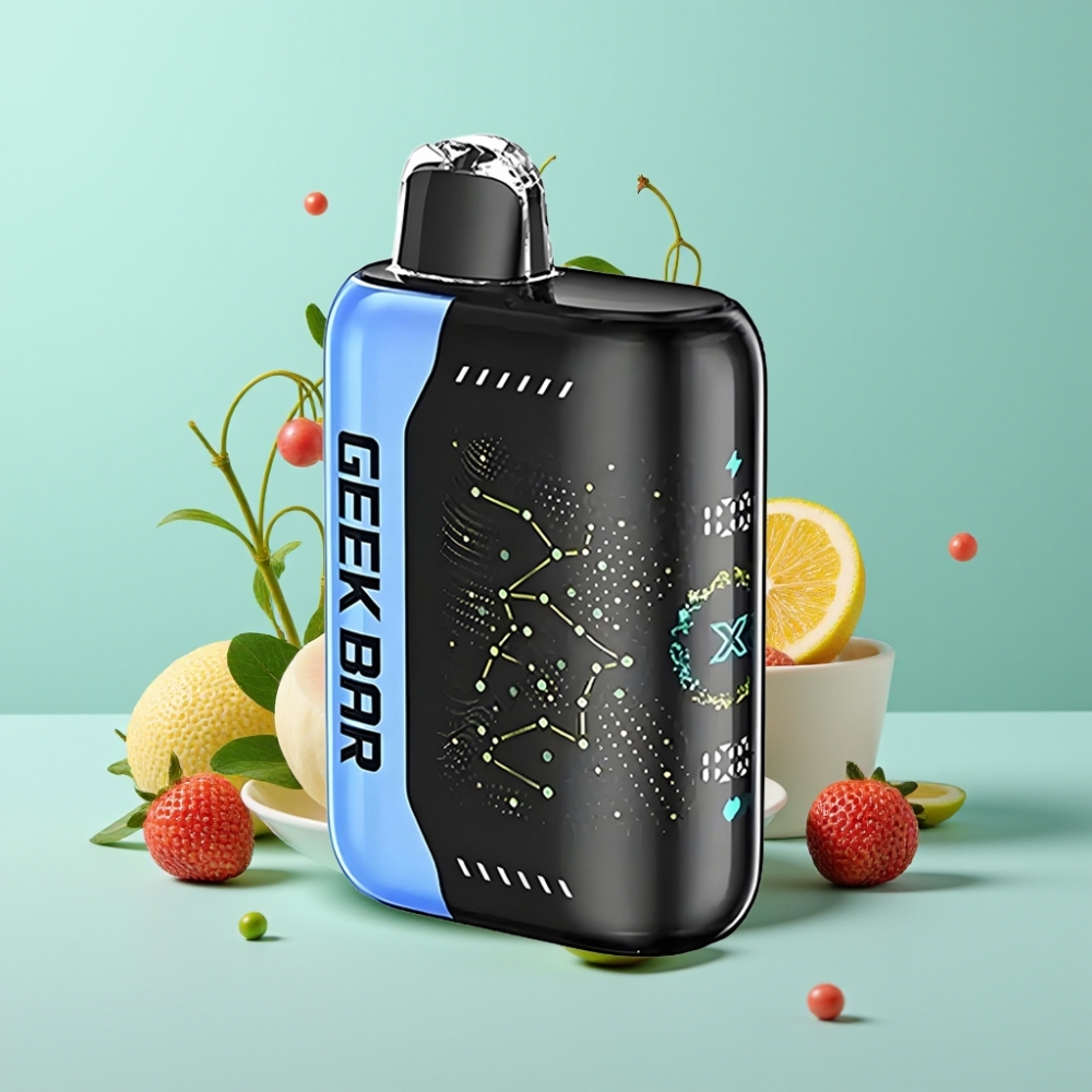 Geek Bar Pulse X 25000 Puffs, 18mL, 0-5% Nikotino, USB Type-C Nulinė nikotino versija