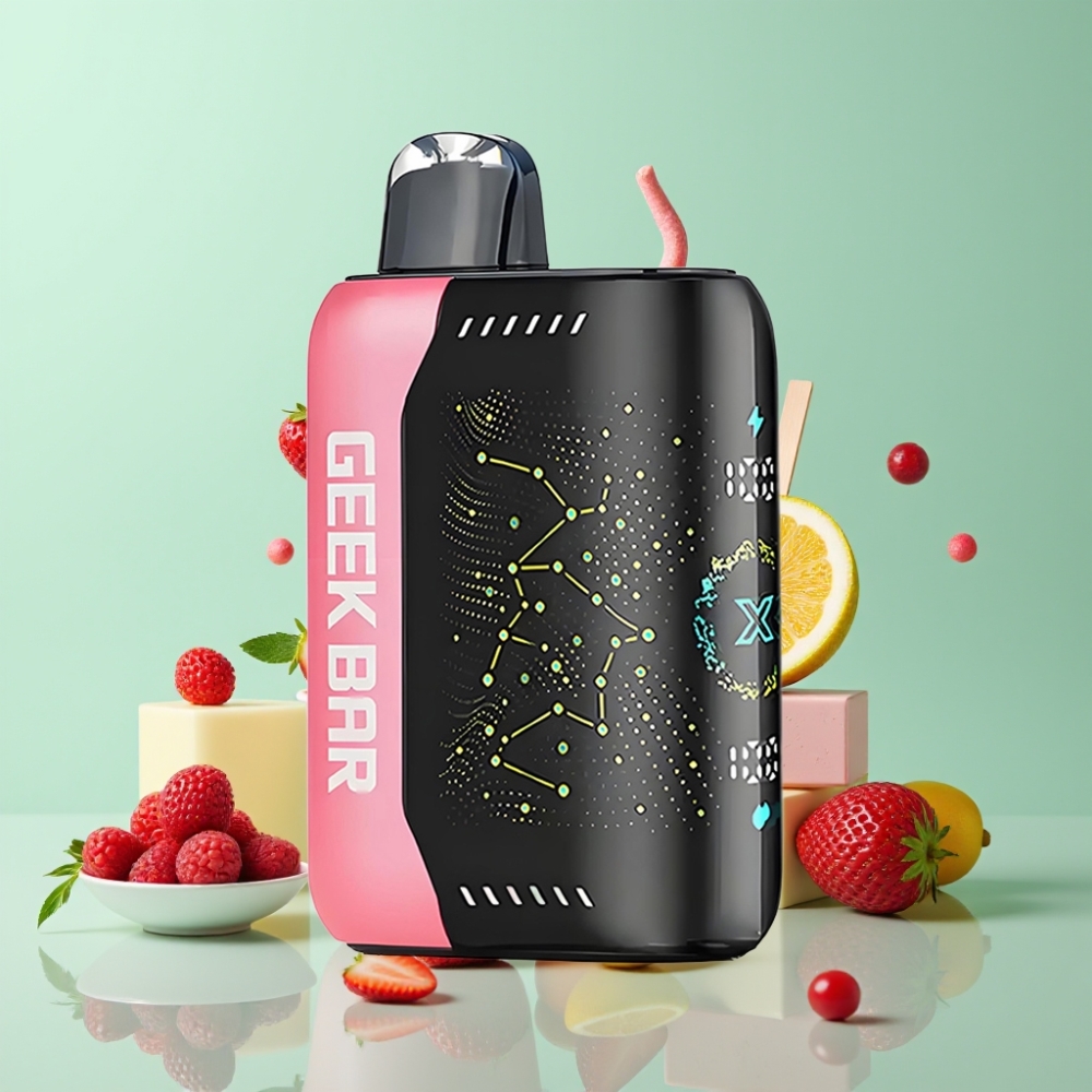 Geek Bar Pulse X 25000 Puffs, 18mL, 0-5% Nikotino, USB Type-C Nulinė nikotino versija
