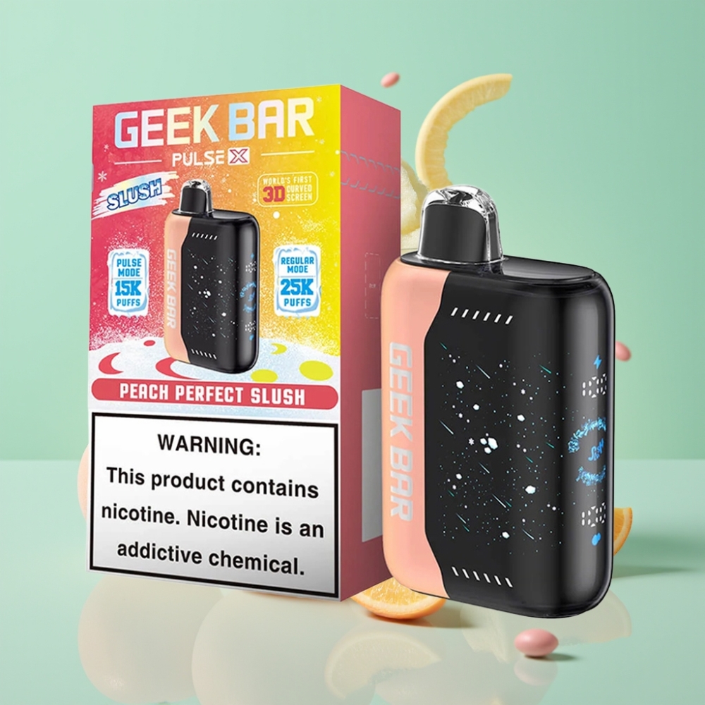 Geek Bar Pulse X 25000 Puffs Slush Edition, 18mL, 0-5% Nikotino, USB Type-C