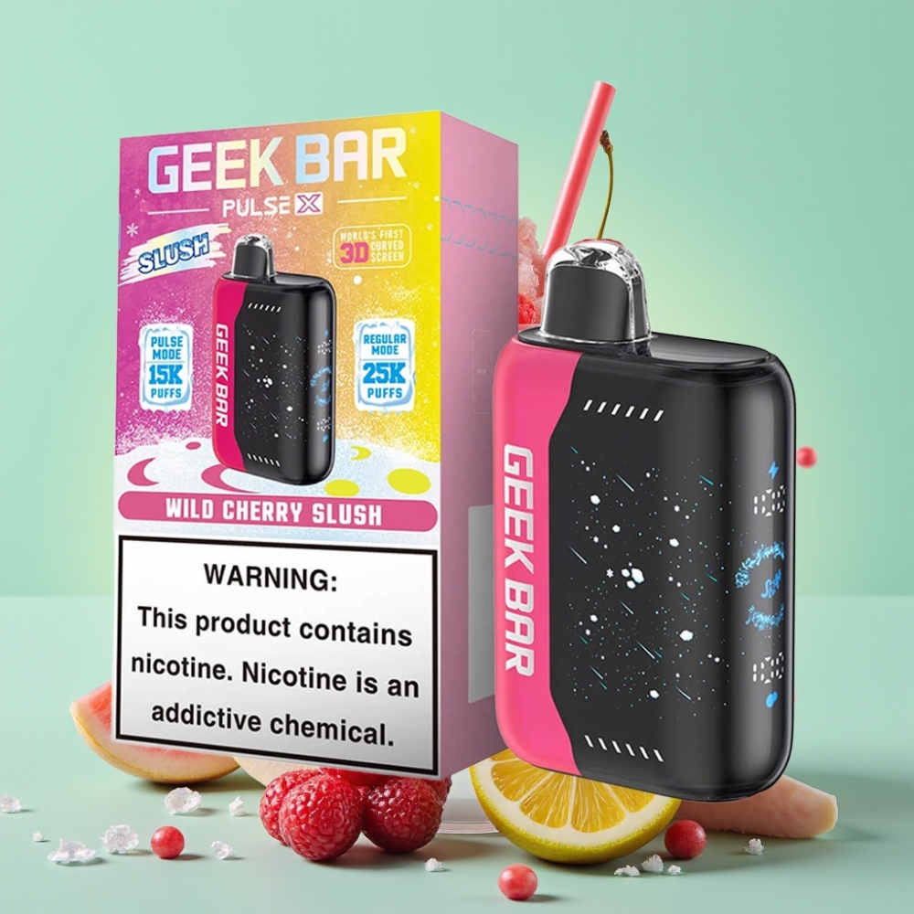 Geek Bar Pulse X 25000 Puffs Slush Edition, 18mL, 0-5% Nikotino, USB Type-C