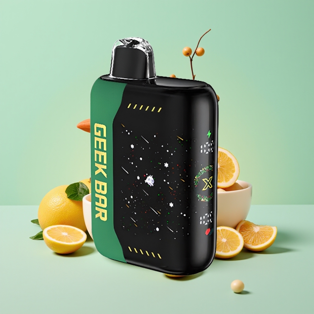 Geek Bar Pulse X 25000 Puffs, iki 25000 užsitempimų, 0-5% nikotino, 18mL skysčio, USB Type-C