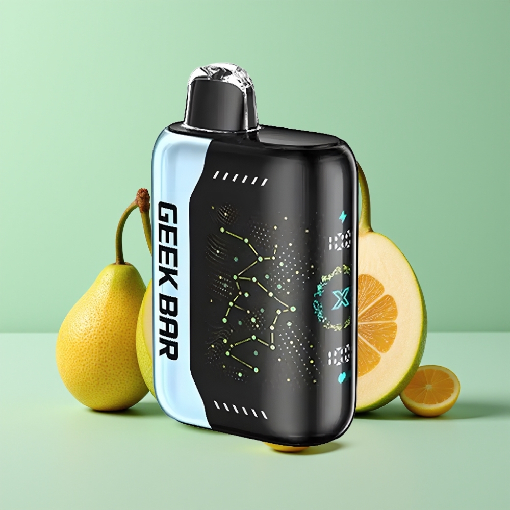Geek Bar Pulse X 25000 Smūgių, 18mL Skysčio, USB Type-C, Dviguba Tinklelinė Apvija
