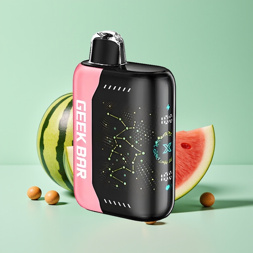 Geek Bar Pulse X 25000 Smūgių, 18mL Skysčio, USB Type-C, Dviguba Tinklelinė Apvija