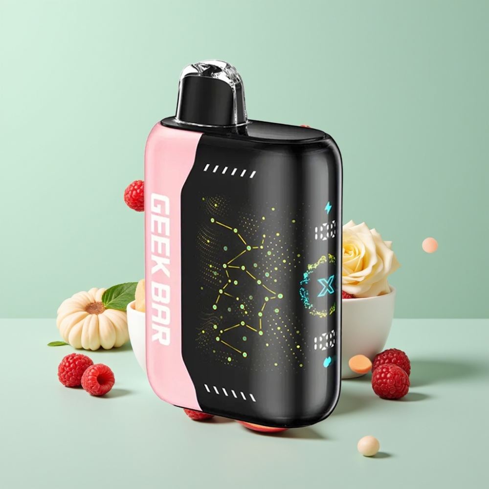 Geek Bar Pulse X 25000 Smūgių, 18mL Skysčio, USB Type-C, Dviguba Tinklelinė Apvija