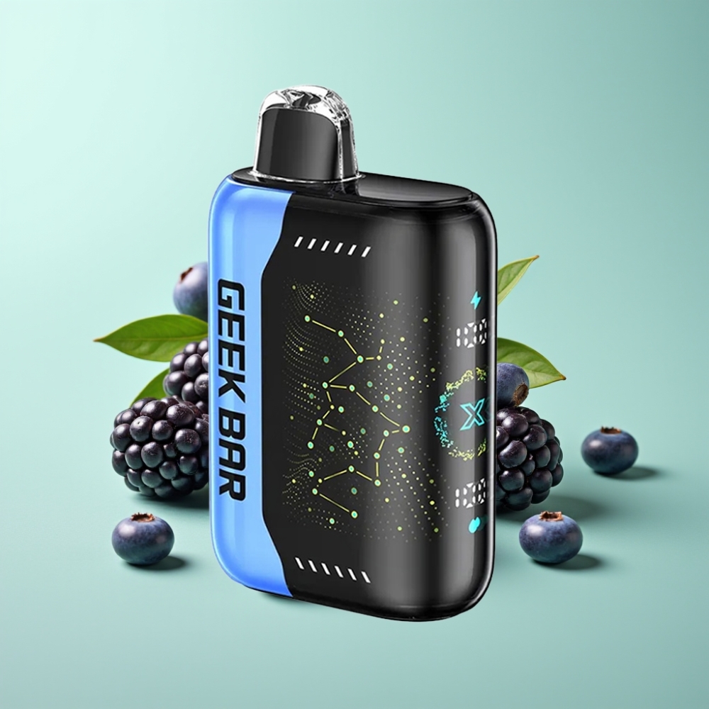 Geek Bar Pulse X 25000 Smūgių, 18mL Skysčio, USB Type-C, Dviguba Tinklelinė Apvija