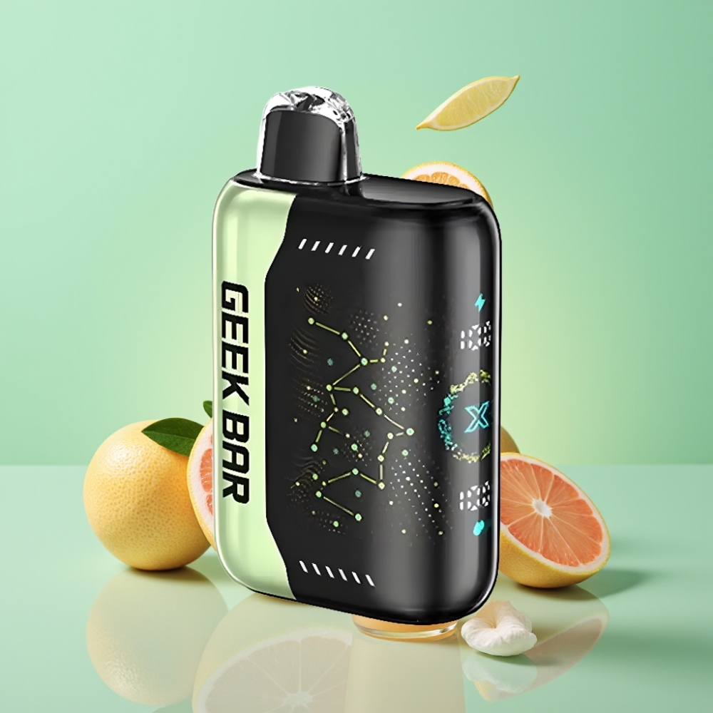 Geek Bar Pulse X 25000 Smūgių, 18mL Skysčio, USB Type-C, Dviguba Tinklelinė Apvija