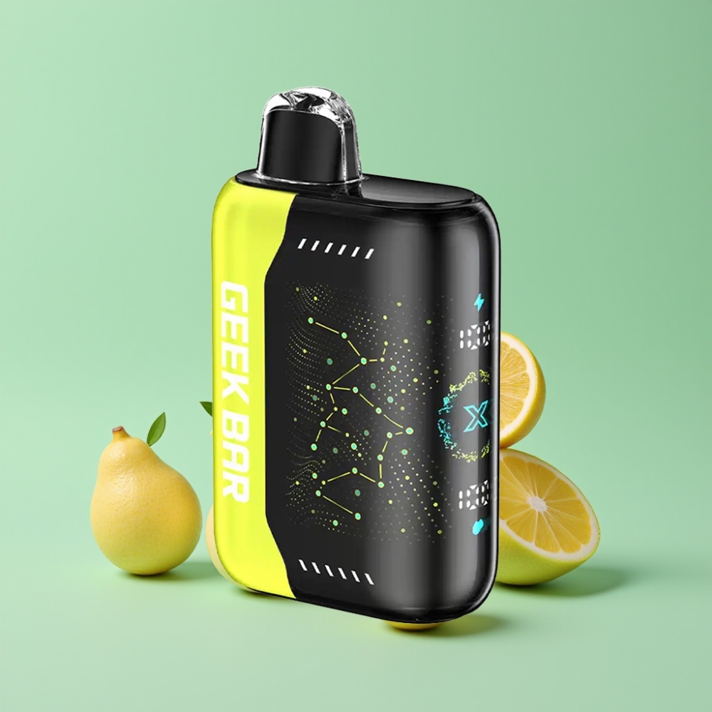 Geek Bar Pulse X 25000 Smūgių, 18mL Skysčio, USB Type-C, Dviguba Tinklelinė Apvija