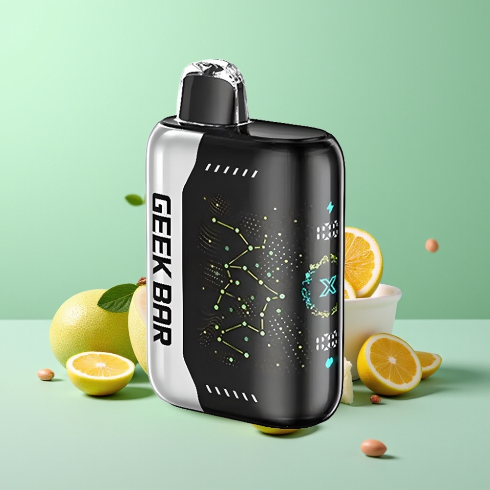 Geek Bar Pulse X 25000 Smūgių, 18mL Skysčio, USB Type-C, Dviguba Tinklelinė Apvija