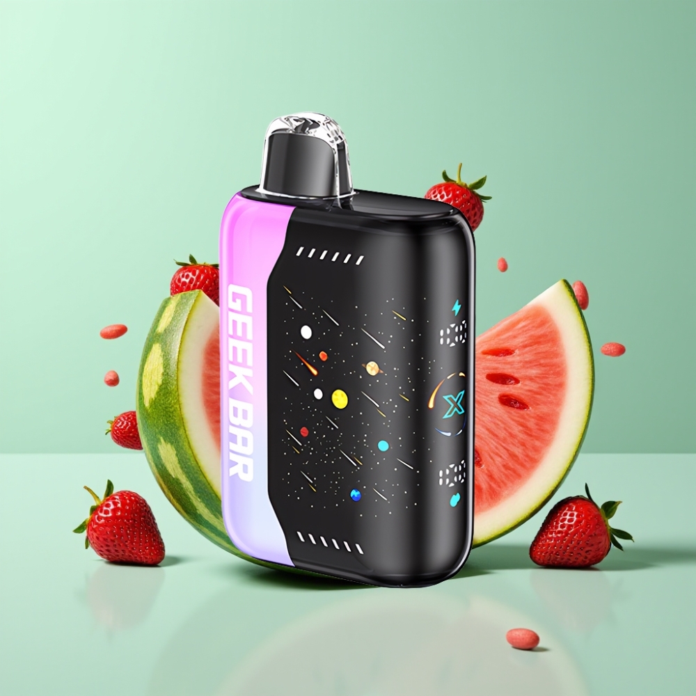 GEEK BAR Pulse X 42K Meteor Edition Braškė Vandens Melionas, 820mAh, 5% nikotino