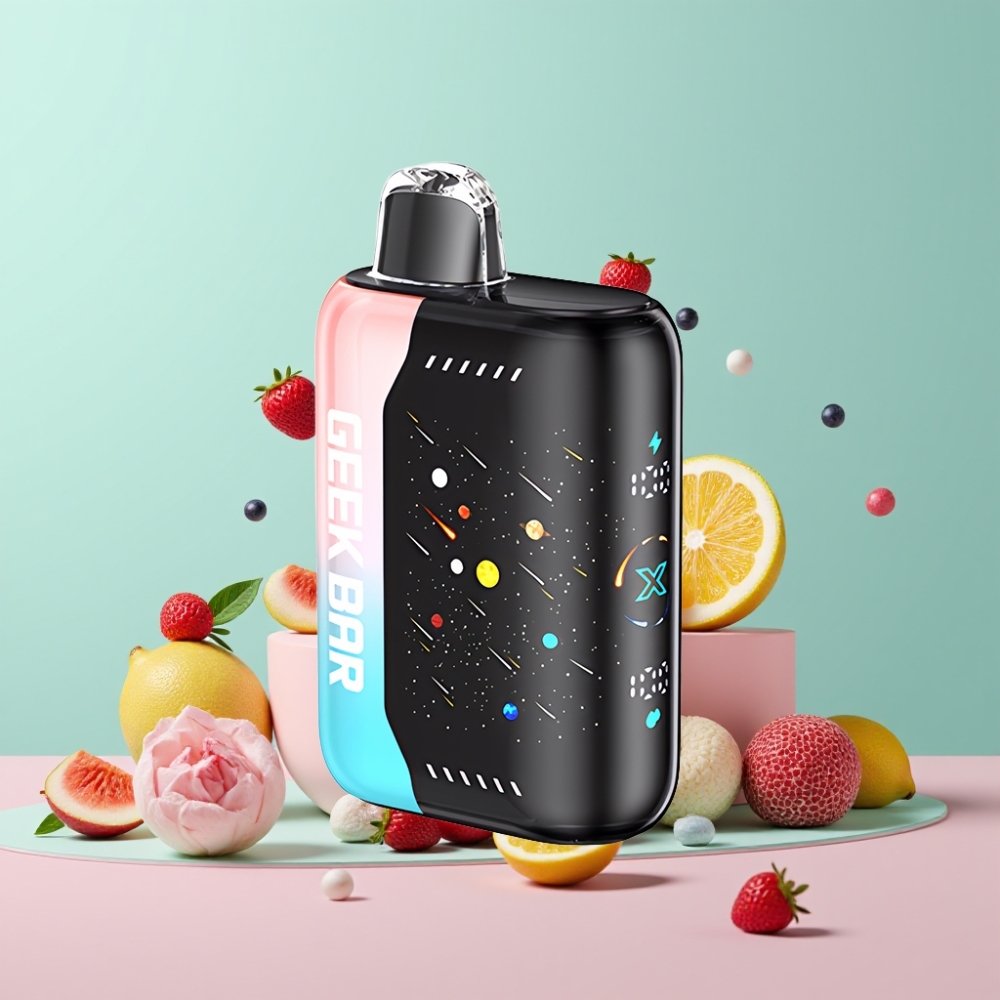 GEEK BAR Pulse X 42K Puffs Meteor Edition Rožinė & Mėlyna, 820mAh, 5% nikotino