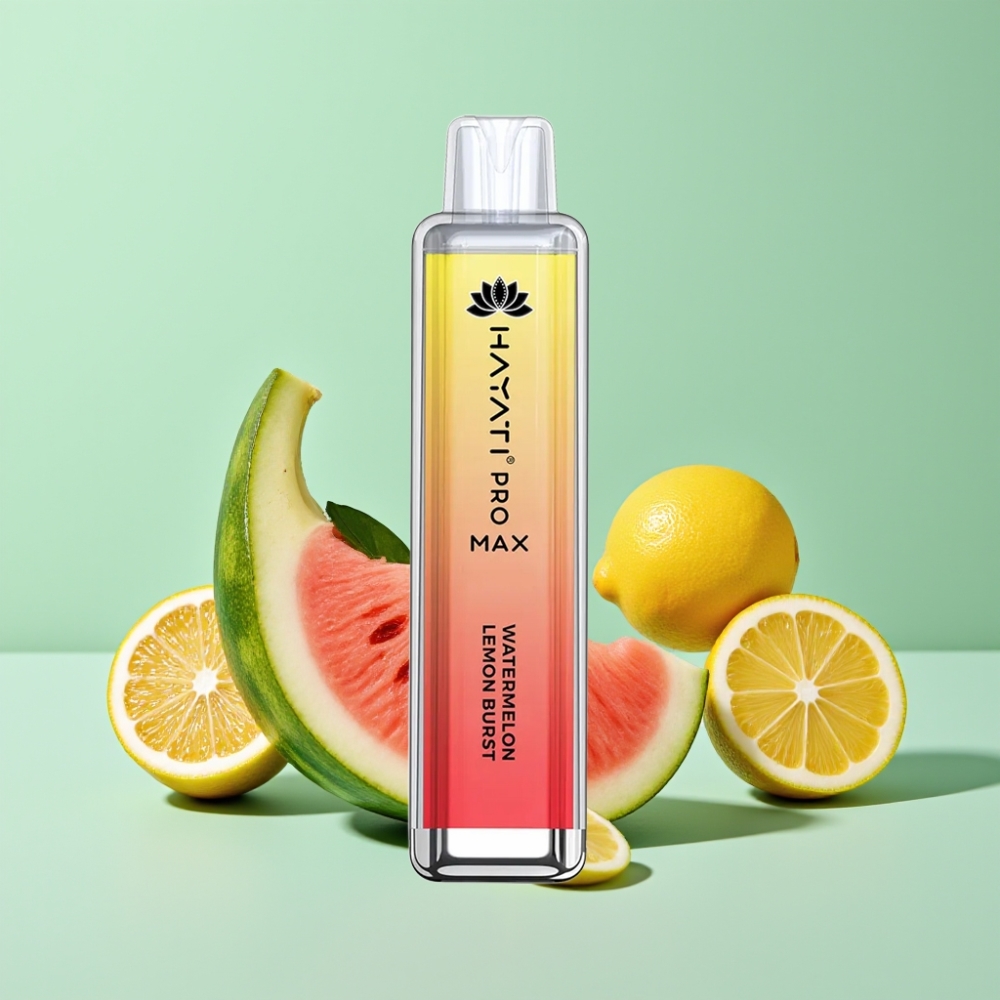 Hayati Pro Max 4000 Puffs Disposable Vape Arbūzas Citrina Sprūgsnis, 2ml/10ml, 1400mAh, TPD