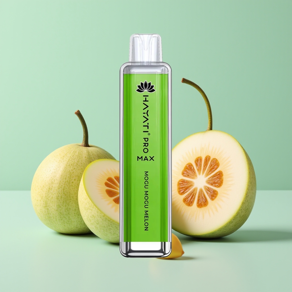 Hayati Pro Max 4000 Puffs Disposable Vape Mogu Mogu Melionas, 1400mAh, 2ml/10ml