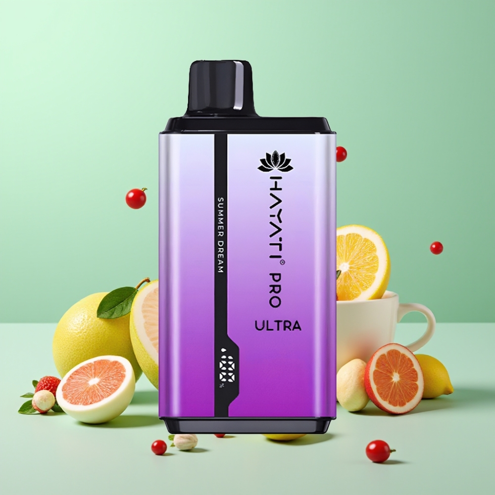 Hayati Pro Ultra 15000 Puffs „Vasaros Svajonė“, 2×12ml, 2% nikotino